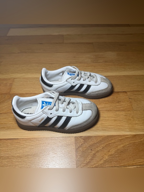 adidas Other - Samba OG Kids White Black Gum Sneakers – Size 10